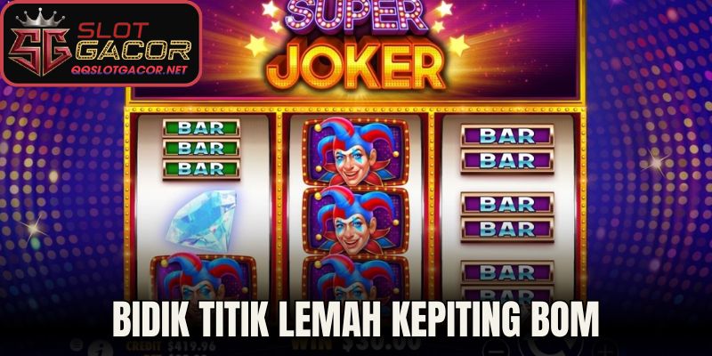 Bidik titik lemah kepiting bom