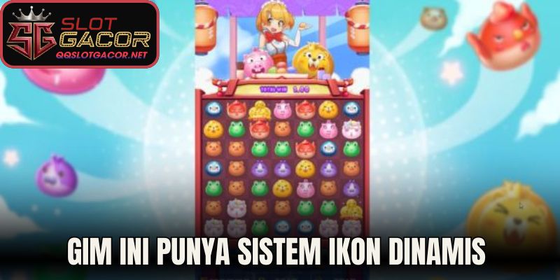 Gim ini punya sistem ikon dinamis