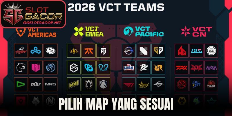 Pilih map yang sesuai