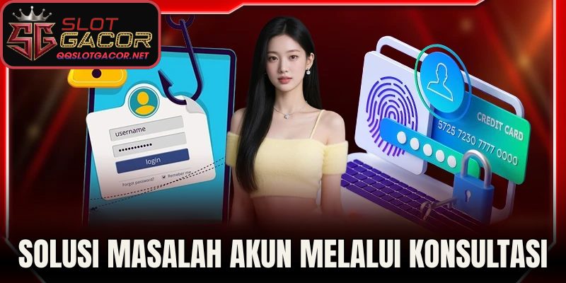 Solusi masalah akun melalui konsultasi