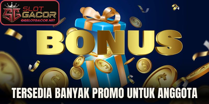 Tersedia banyak promo untuk anggota